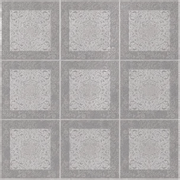 Once Human Classic White Patterned Floor Tiles Icon