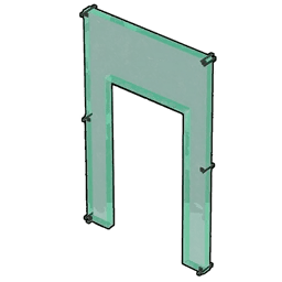 Arche en verre
