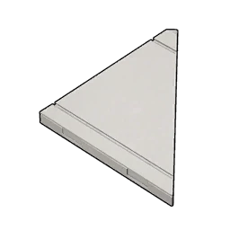 Clean Slanted Triangular Roof