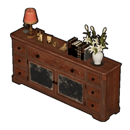 Antique Long Cabinet