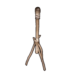 Pochodnia na stojaku