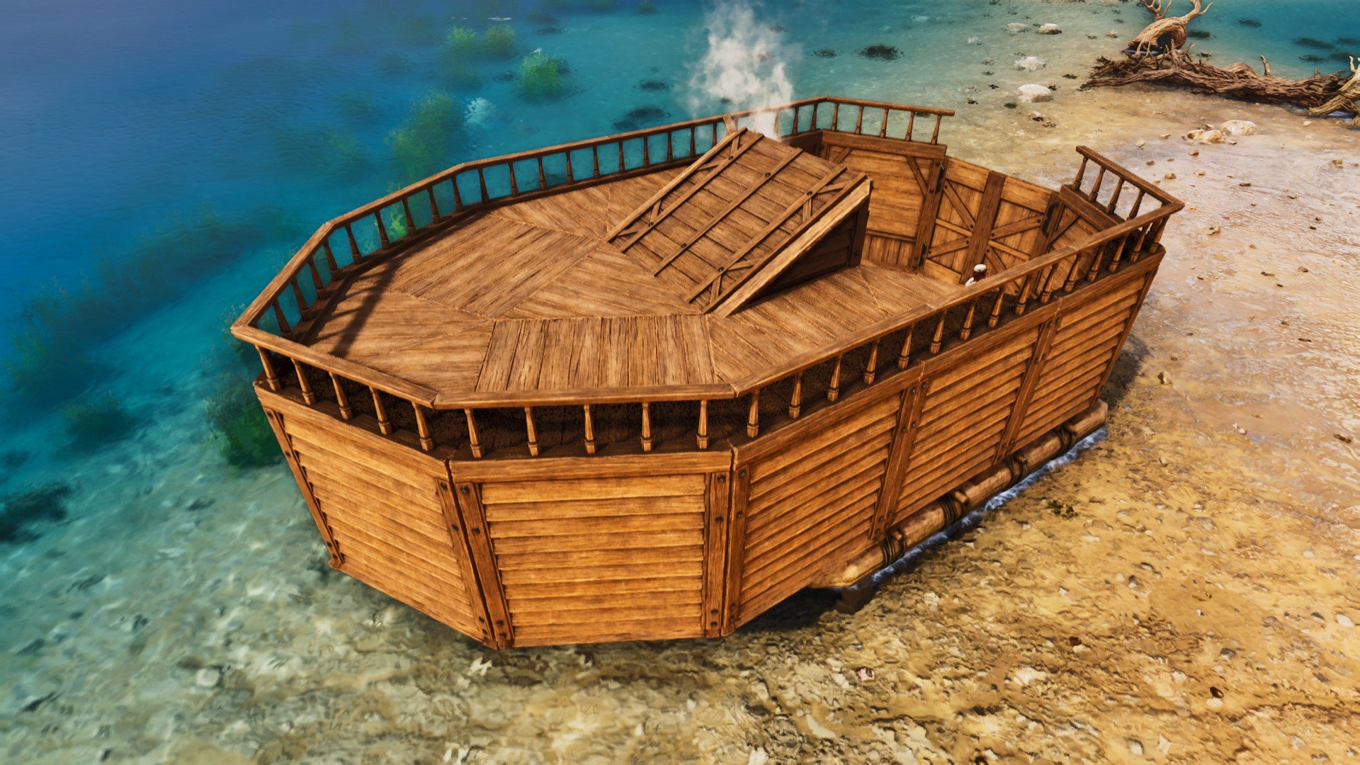 STARTER RAFT BASE Like BOAT HOUSE