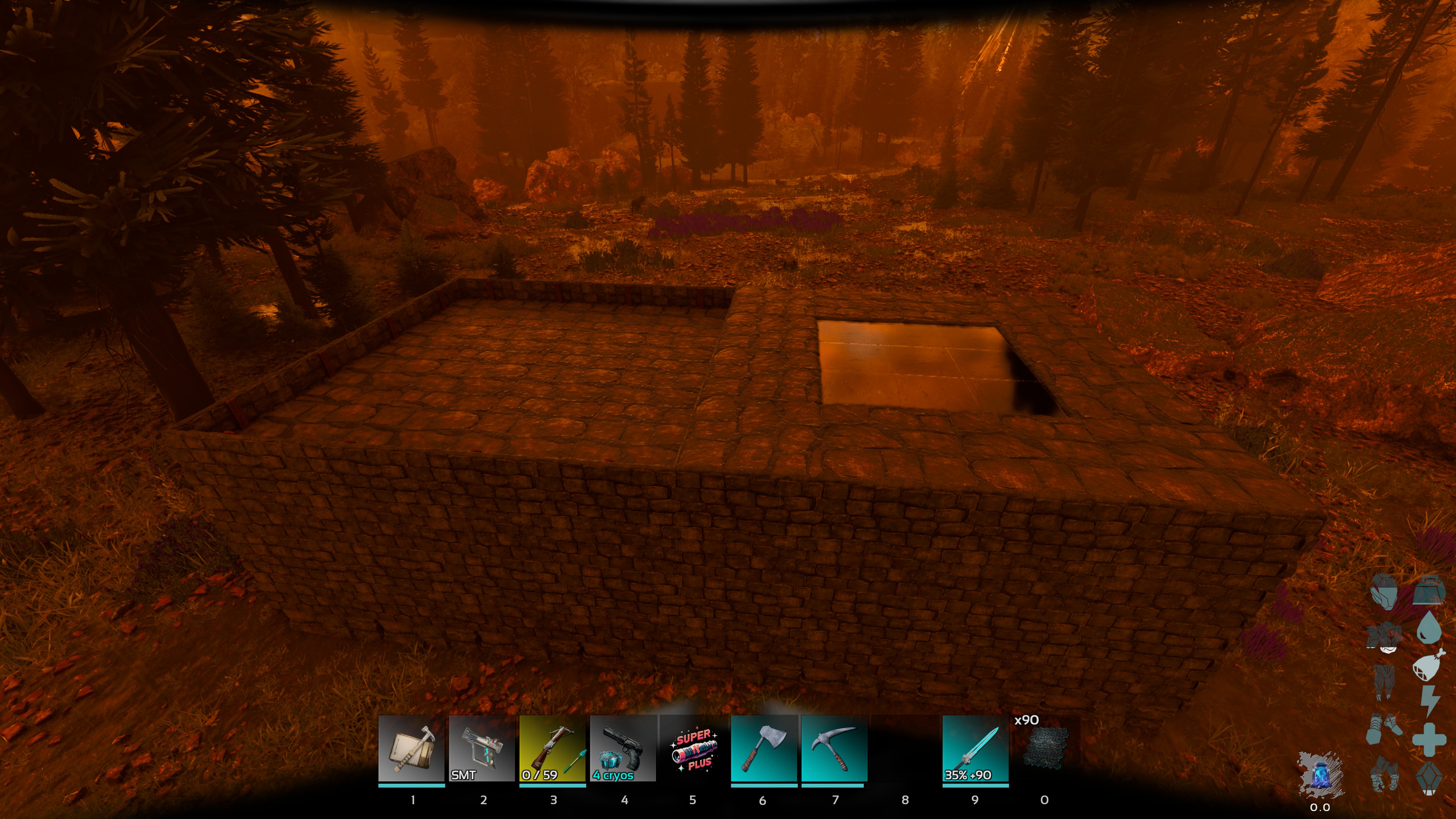 Dedicated and Vault flush floor