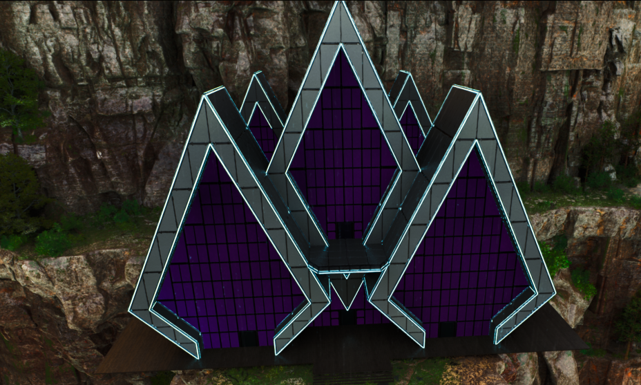 Front and back half of Diamond base