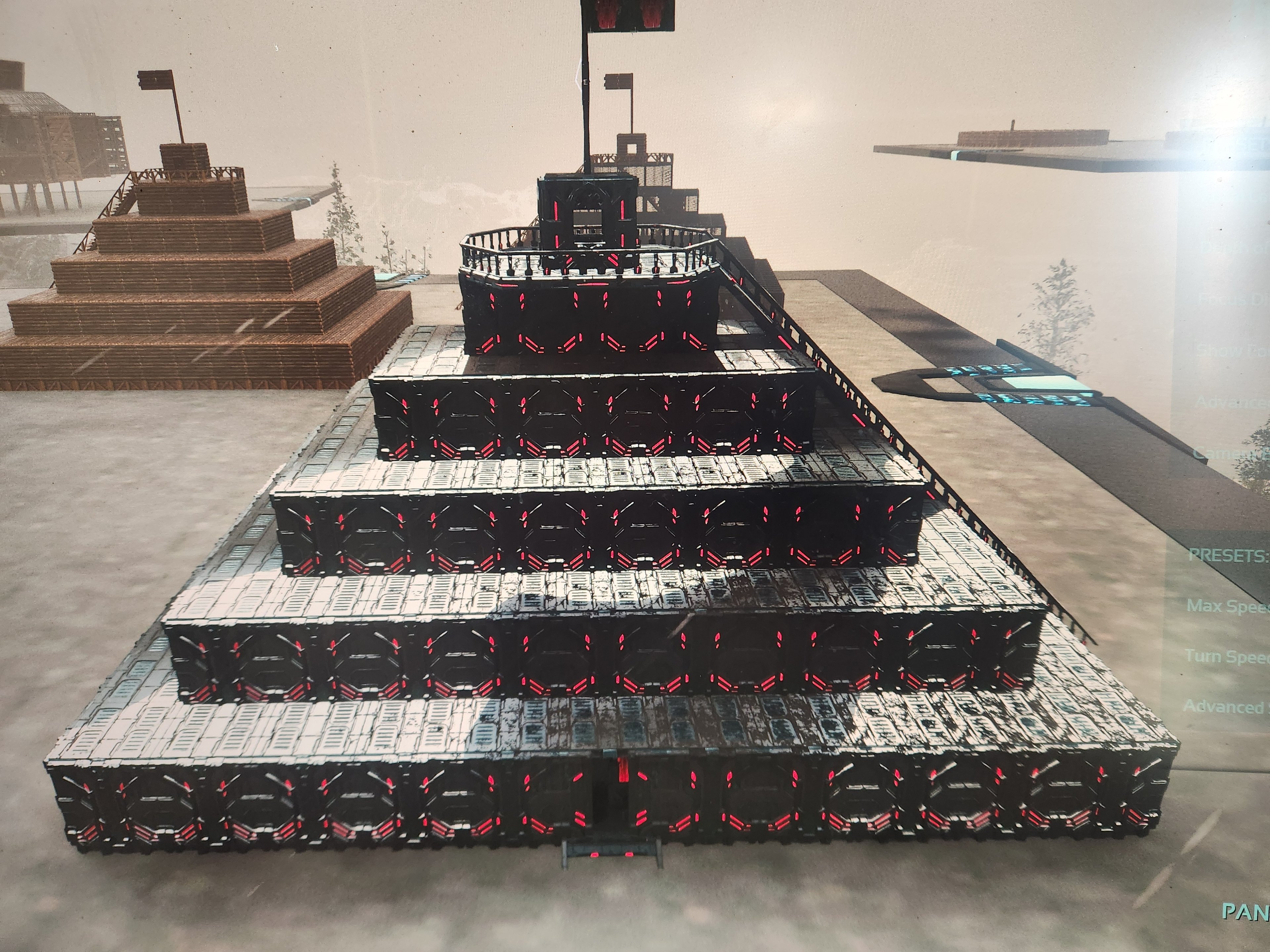 pyramid maze
