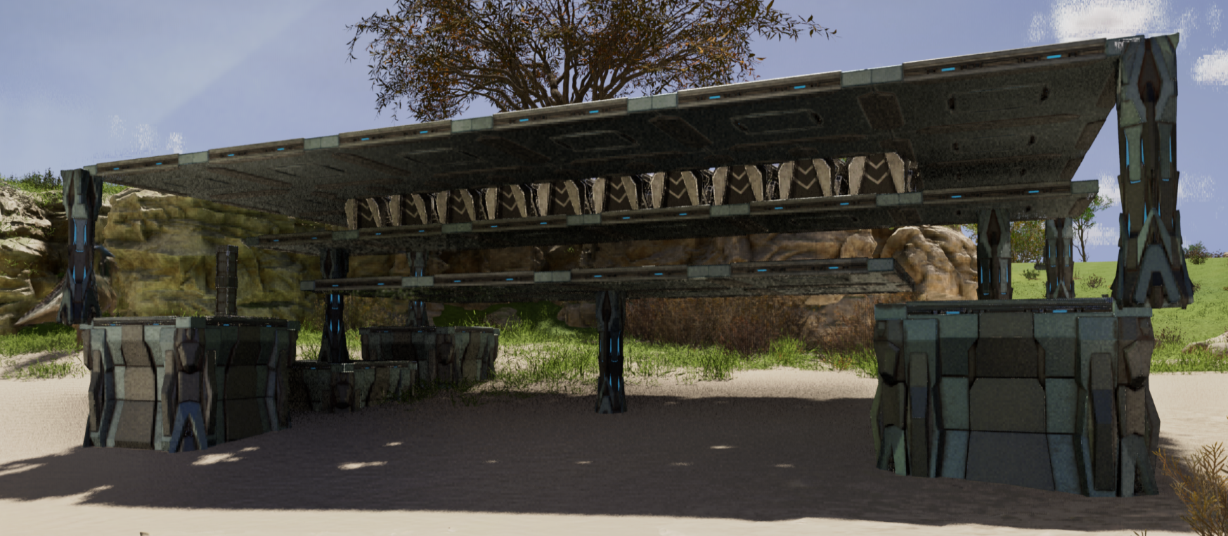 Tek Trough + RefrigeratorFloor