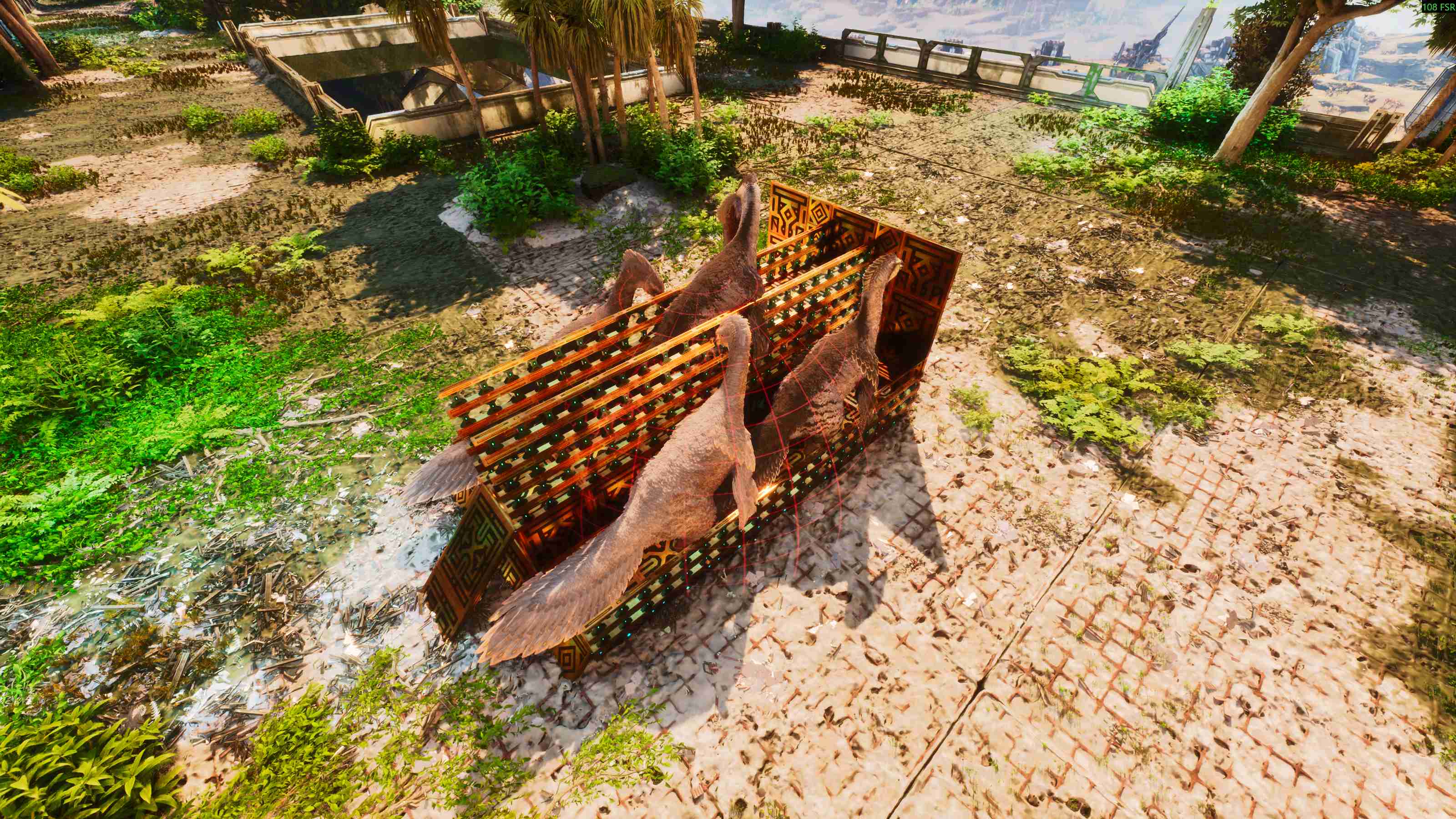 Theri or similar size small breeding platform