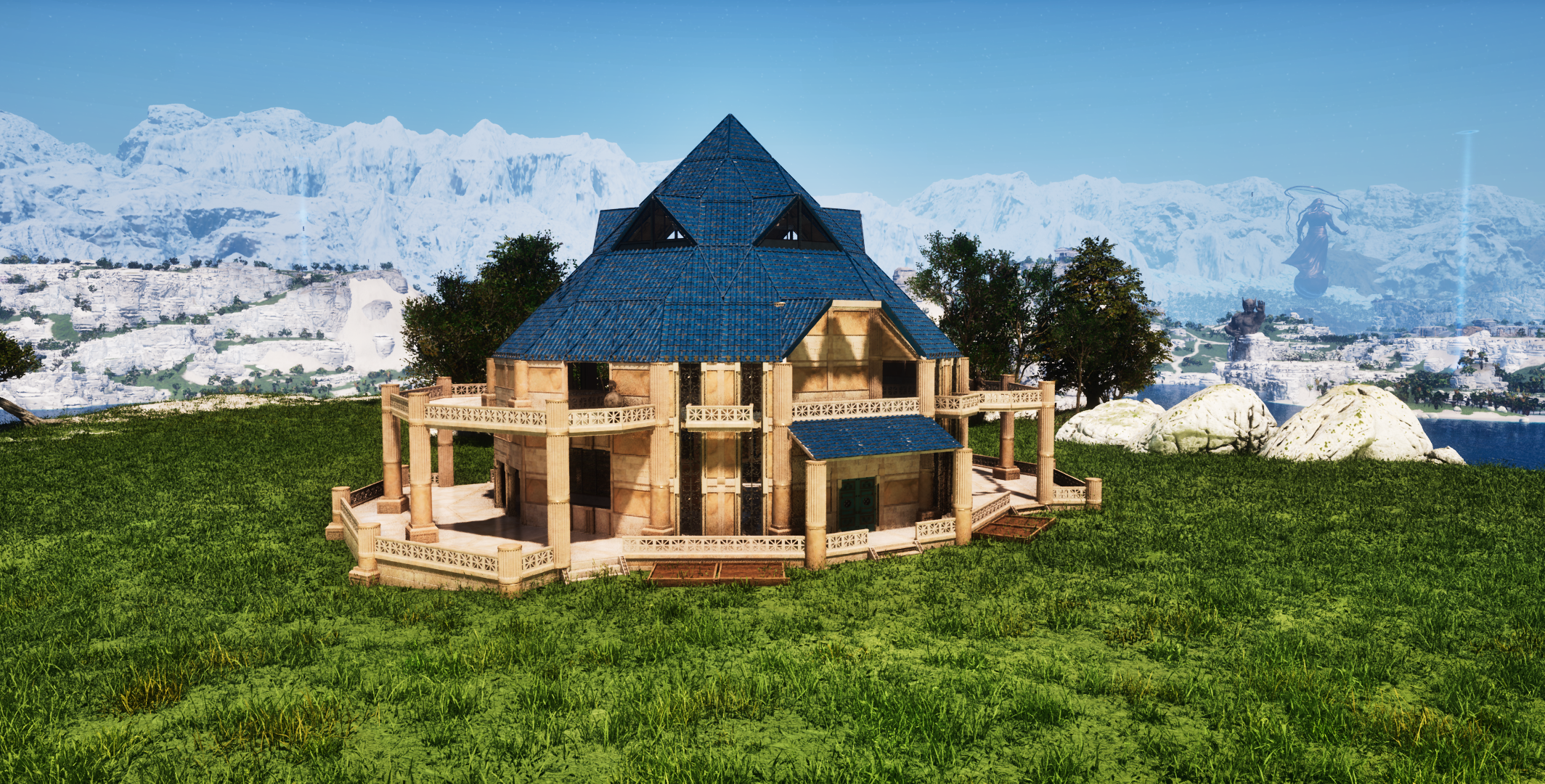 Greek Circle Medium Base