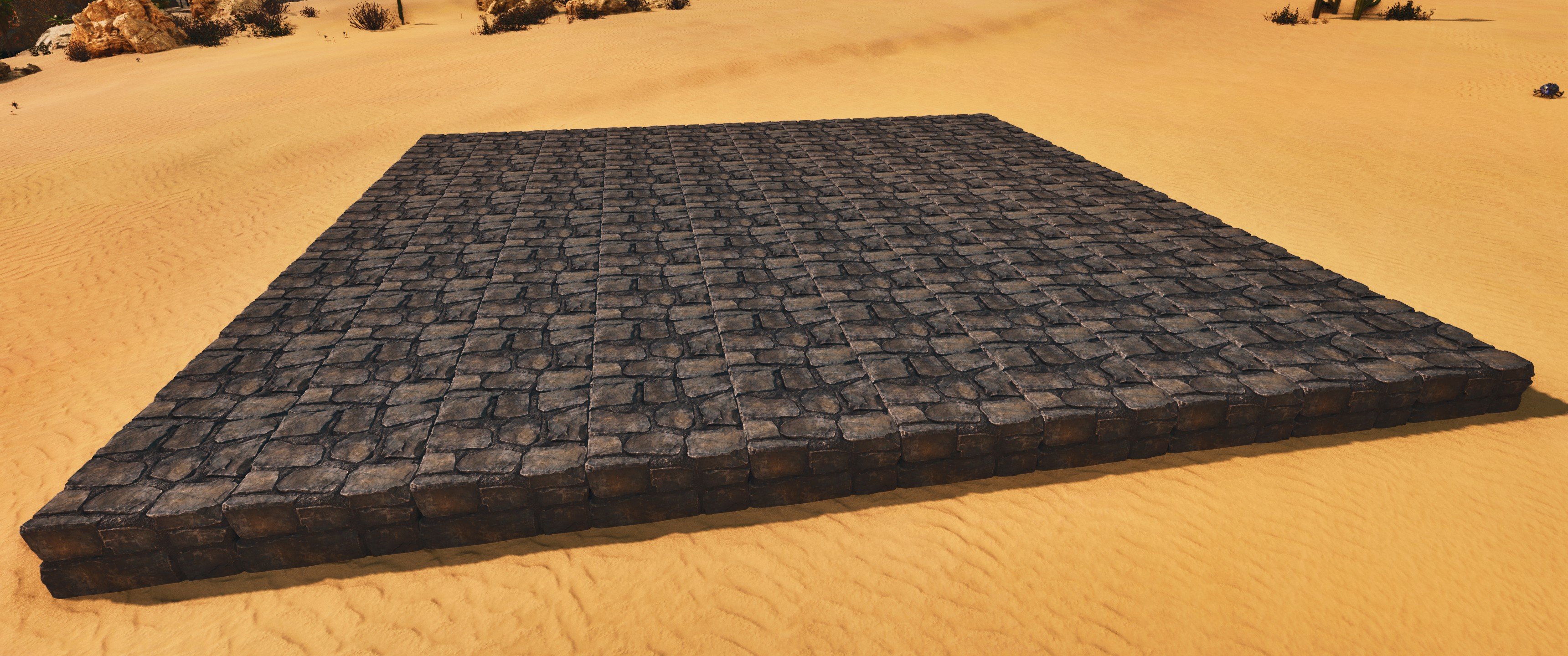 10x10 Stone Base Foundation