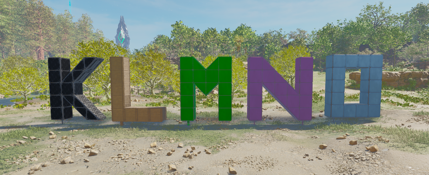 Alphabet Letters ( K L M N O  )