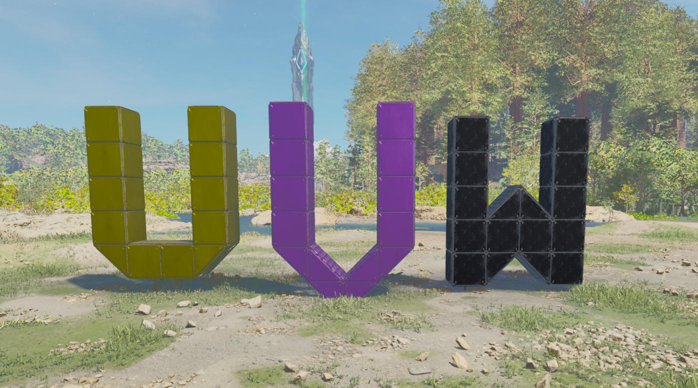 Alphabet Letters ( U V W )