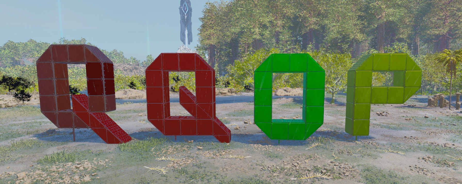 Unique letters with better shape