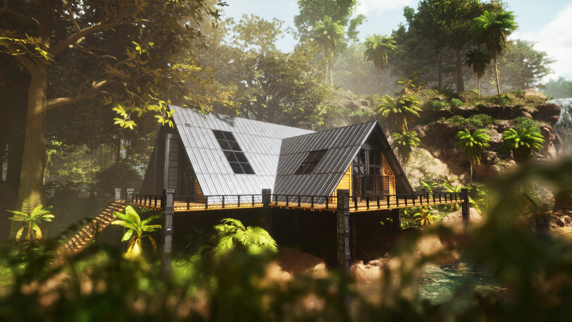 Etholdir Bigger Simple A-Frame House