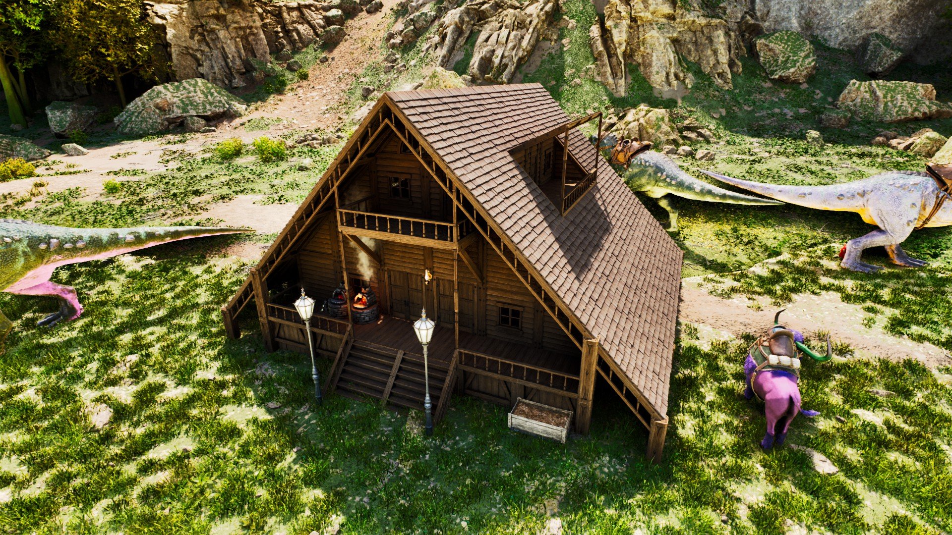 STARTER WOODEN TRIANGULAR ROOF HOUSE