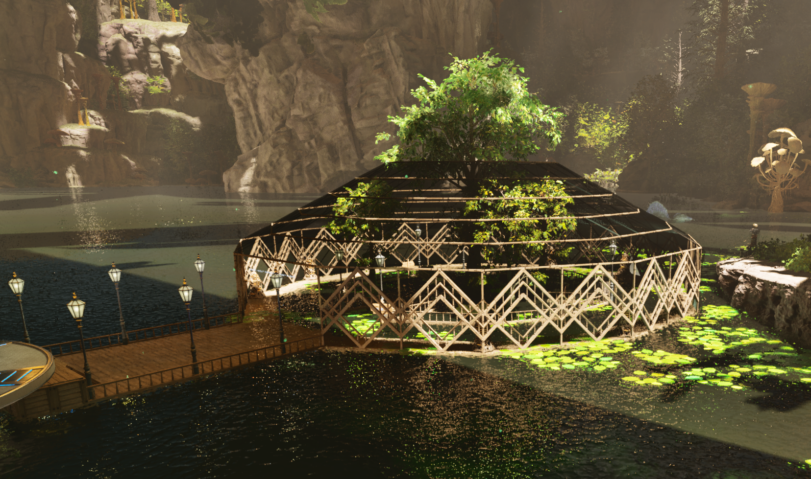 fishing hole event build