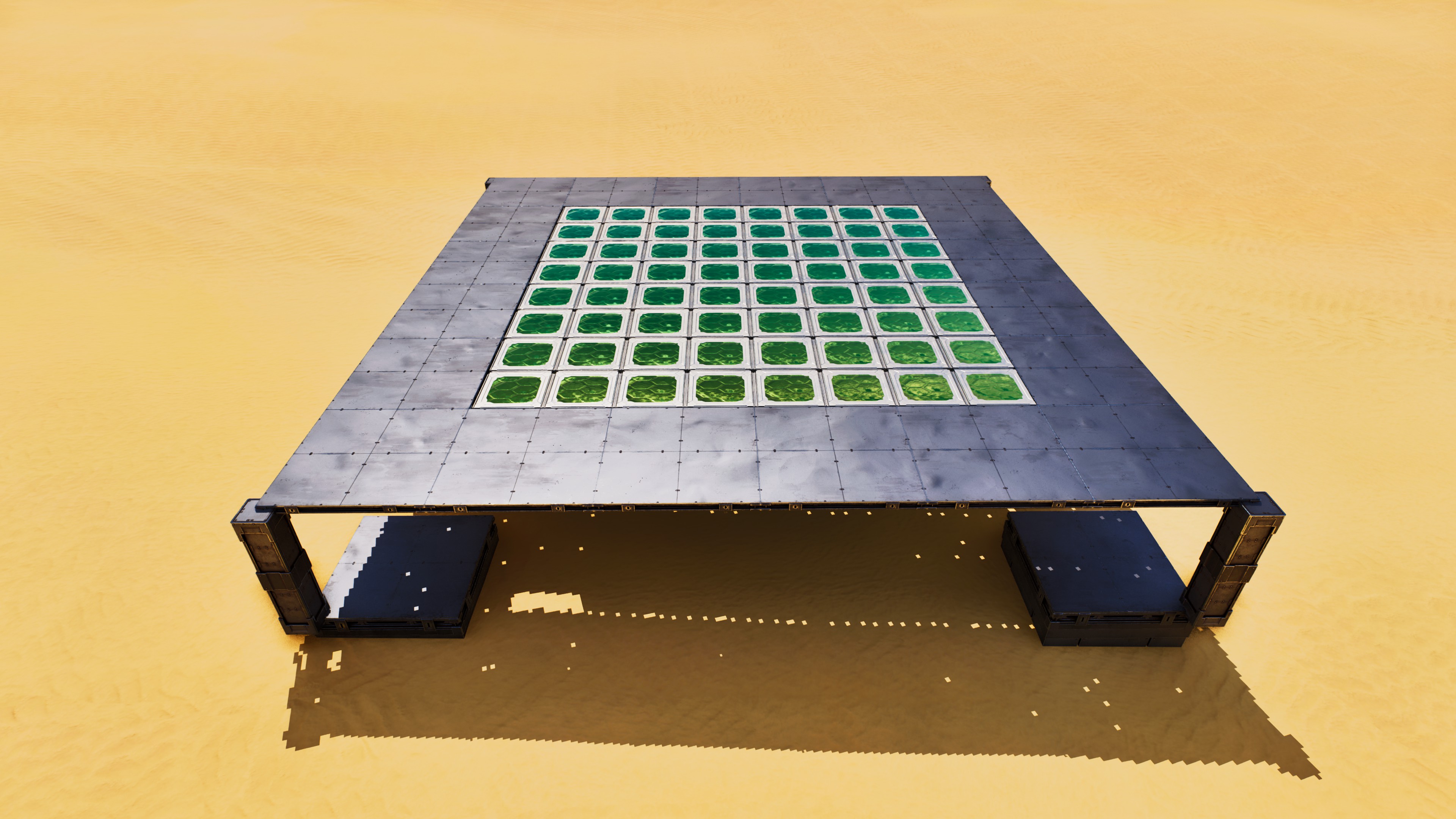 flat TEK storage 6×6