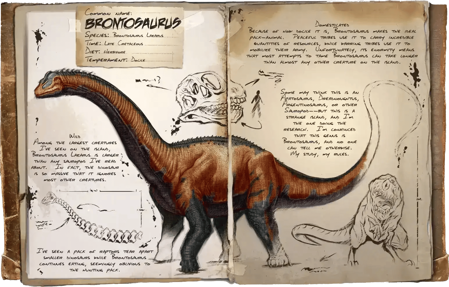 Brontosaurus Dossier