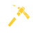 Gold Pickaxe and Silver Pickaxe icon