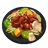 Barbacoa de Lamball con verduras
