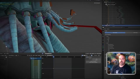 Subnautica 2 Dev Vlog - Creating the Collector Leviathan frame 3
