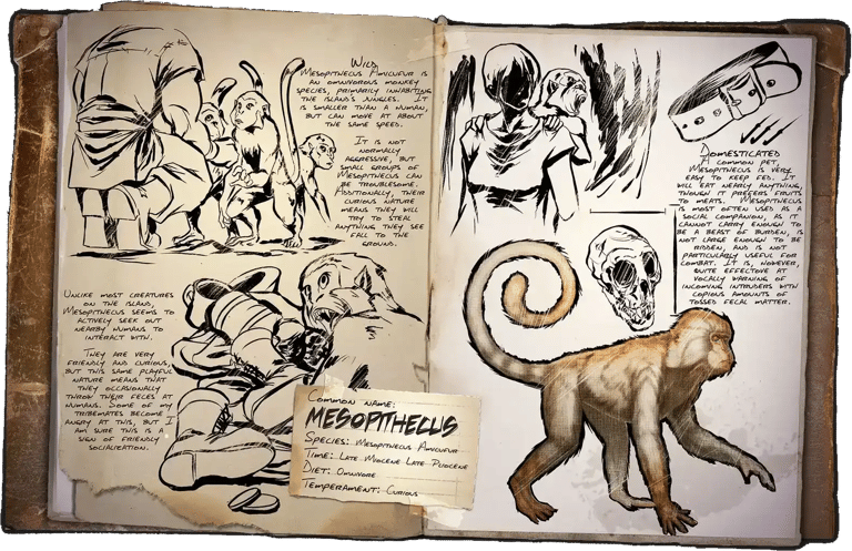 Ark Mesopithecus Alle Kreaturen - ARK: Survival Ascended | Wikily.gg