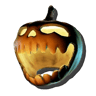 Scary Pumpkin Helmet