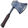 Hache en métal