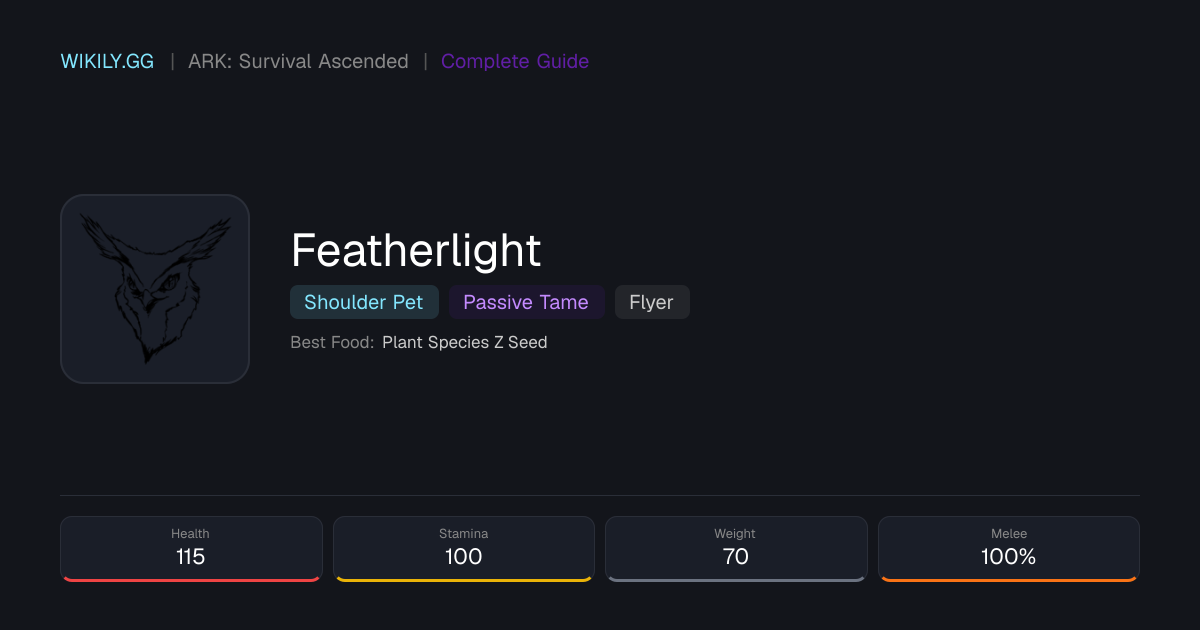Featherlight - ARK: Survival Ascended
