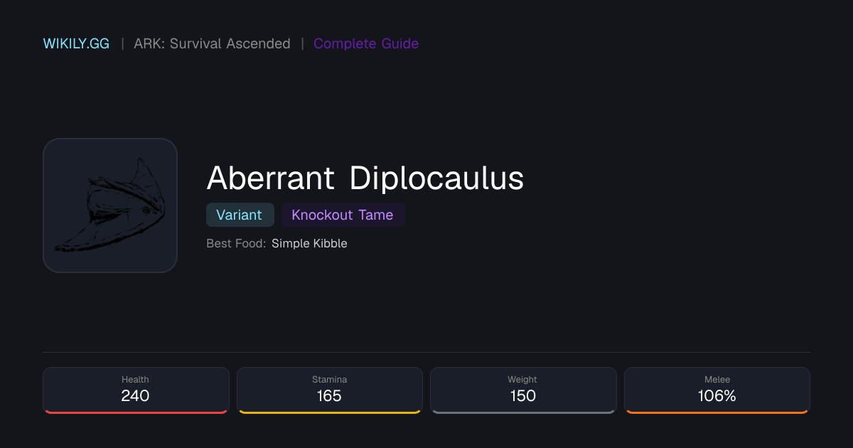 Aberrant Diplocaulus - ARK: Survival Ascended
