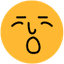 Aburrimiento emotion icon