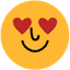 Coqueteo emotion icon