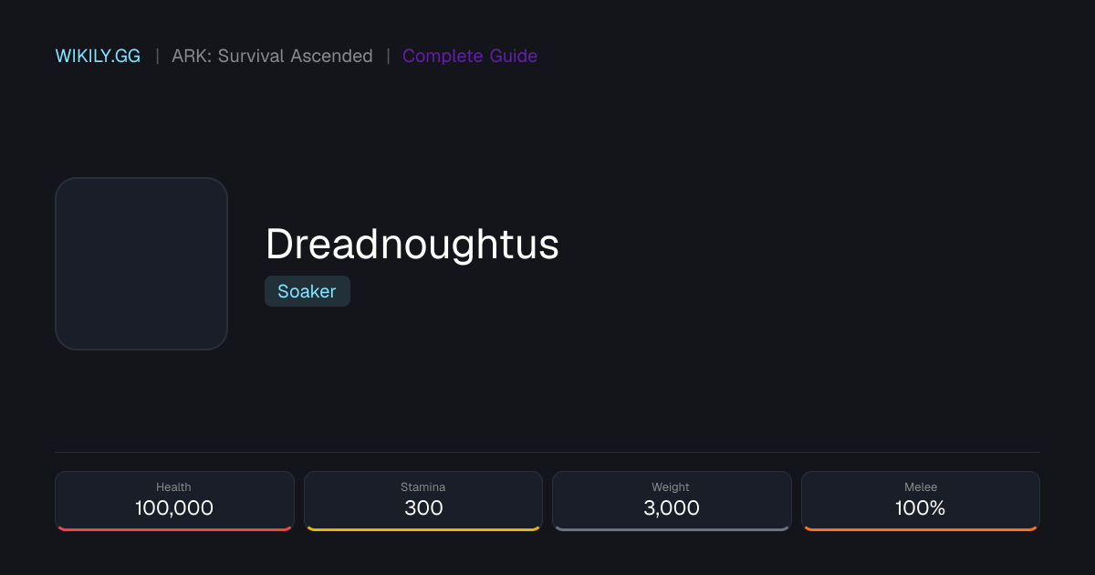 Dreadnoughtus - ARK: Survival Ascended